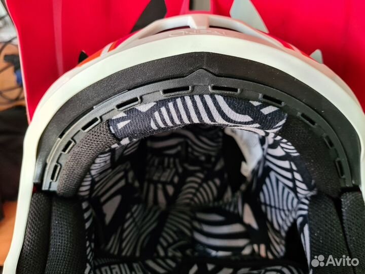 Шлем FullFace O'Neal Warp FidLock Edgy Camo/Red