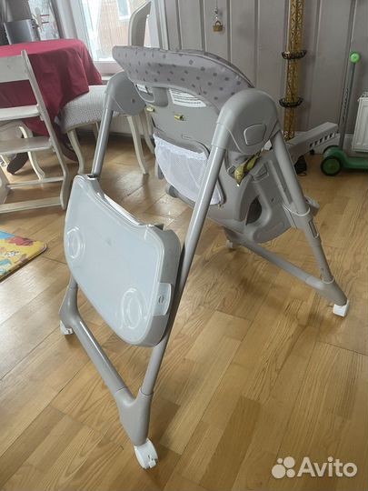 Детский стульчик для кормления happy baby