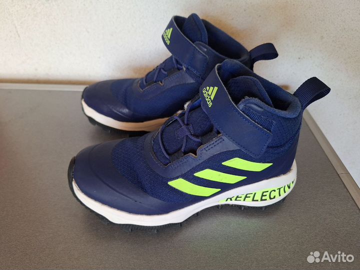 Высокие кроссовки ботинки Adidas 34 35