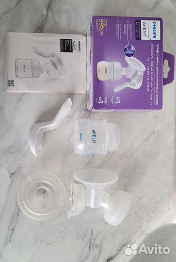 Молокоотсос avent ручной