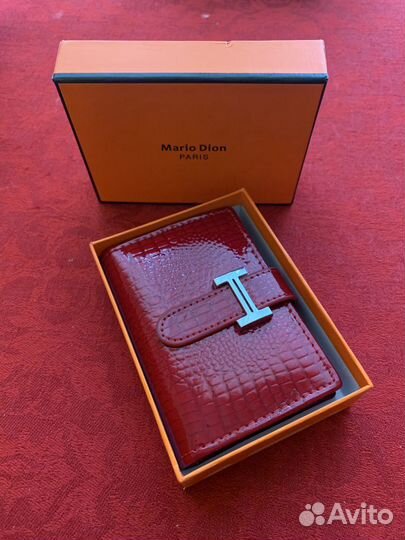 Картхолдер визитница новый кожа