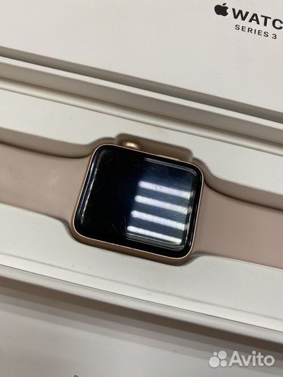 Часы apple watch 3 42mm акб 80%