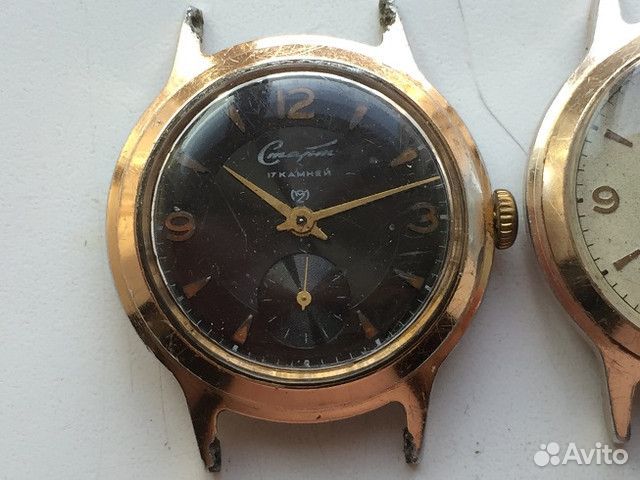 Часы спутник старт рубин