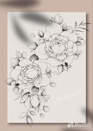 Модель на тату