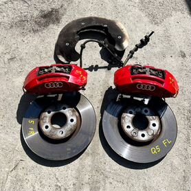 Тормоза перед brembo 4 pot audi q5 8r рест 320 мм