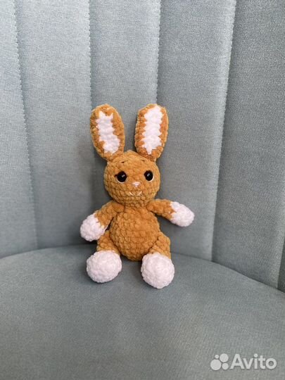 Котик. Мишка. Вязанная игрушка ручной работы