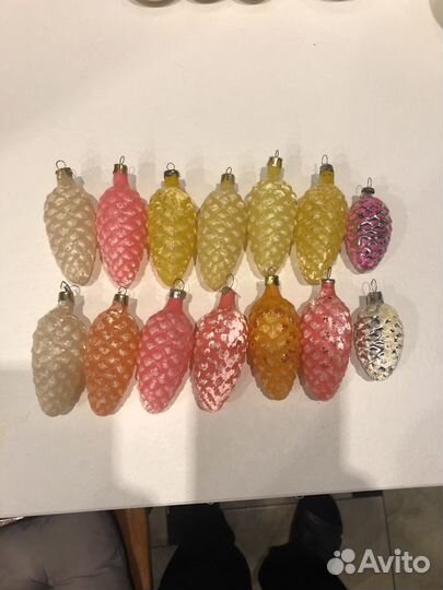 Ёлочные игрушки СССР