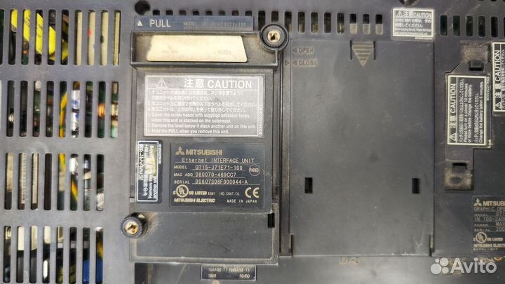 Mitsubishi GT1575-stba и интерфейс GT15-J71E71-100