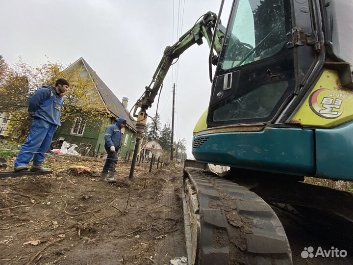 Винтовые сваи 89