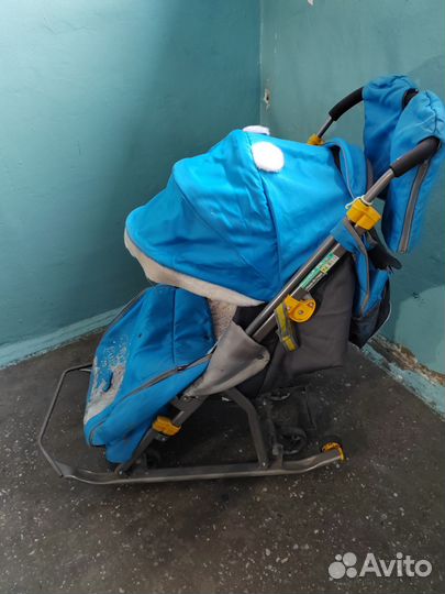 Коляска санки