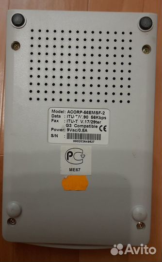 Модем Acorp M-56EMSf-2