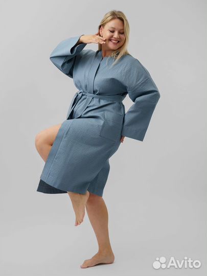 Халат банный вафельный Артикул 287 - 284