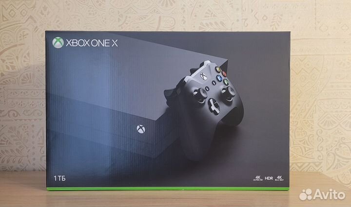 Xbox ONE X 1тб + Игры