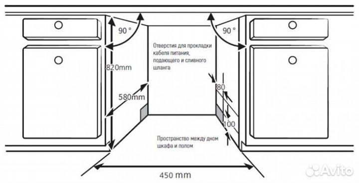 Встраиваемая посудомоечная машина Kuppersberg GLM