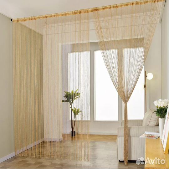 Набор струящихся штор 3 шт. 100х200 см