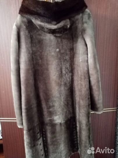 Шуба мутоновая 46 48 размер(подойдет и на 50)
