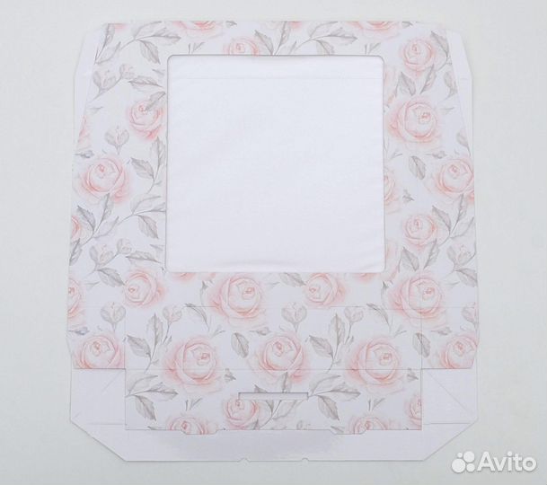 Коробка складная подарочная «Цветы»