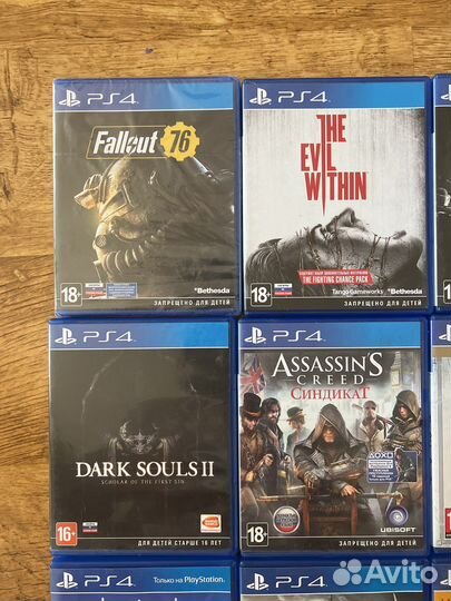 Sony PS4 игры на play station