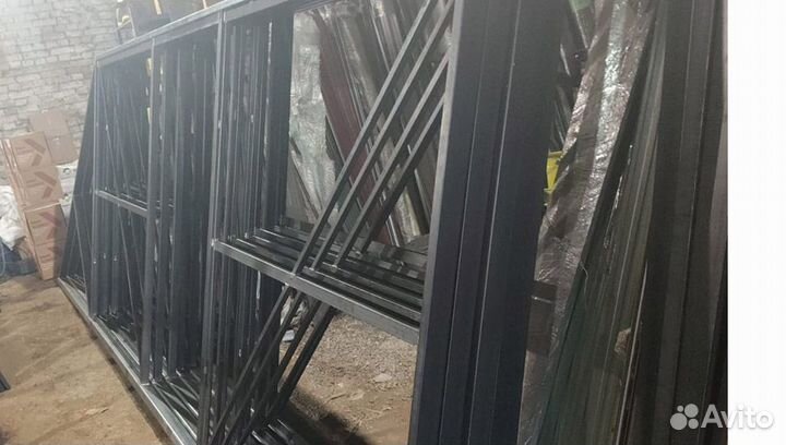 Откатные ворота - каркас