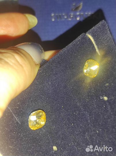 Swarovski серьги гвоздики