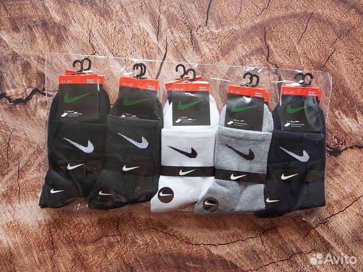 Носки Nike Adidas Jordan Reebok