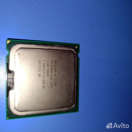 Процессор Intel celeron dual-core
