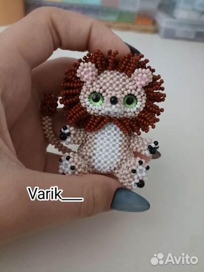 Амигруми из бисера