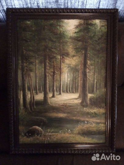 Большая картина (масло, холст)