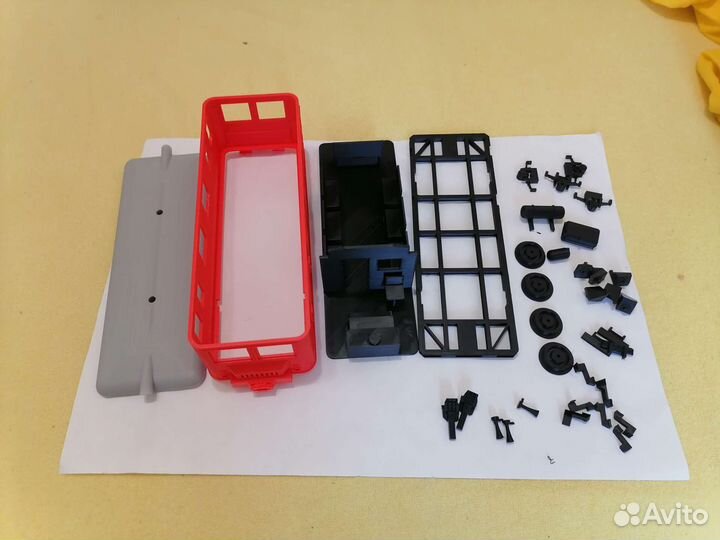 Спецтехника жд 3Д печать H0 1:87