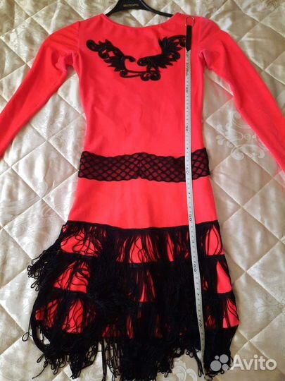 Платье латина для спортивно-бальных танцев