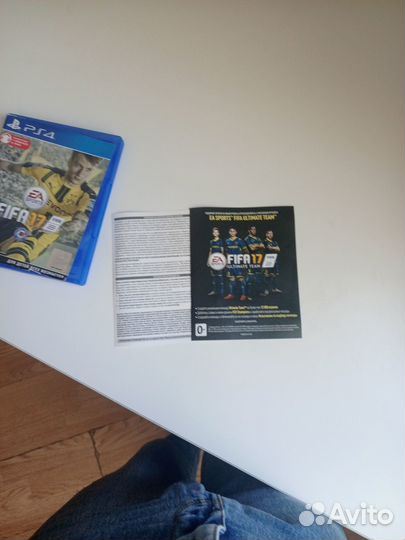 Диск на ps 4 FIFA 17