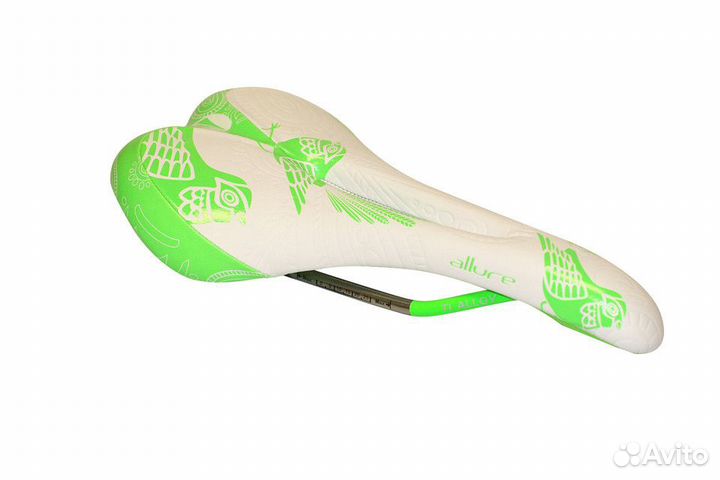 Седло SDG Anka Martin Allure White Microfiber Top