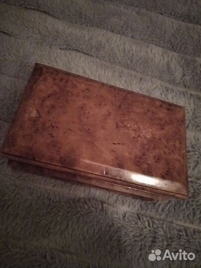 Шкатулка для украшений из карельской березы