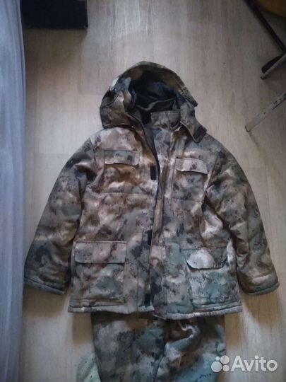 Зимний комбинезон с курткой для рыбалки