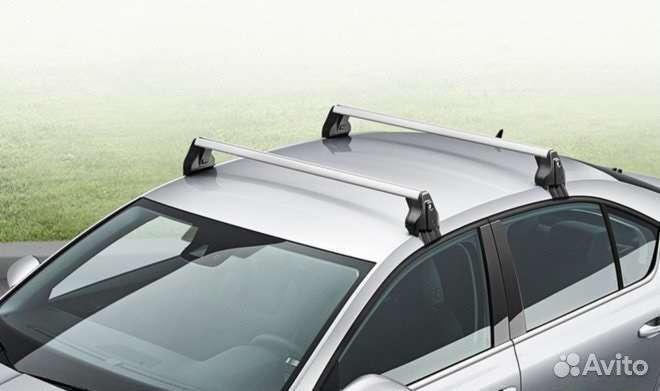 Оригинальные поперечины на крышу Skoda Octavia A7