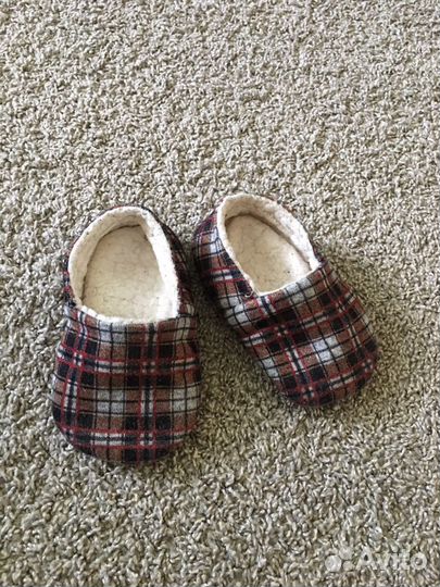 Комнатные, домашние тапочки 17,5 см длина