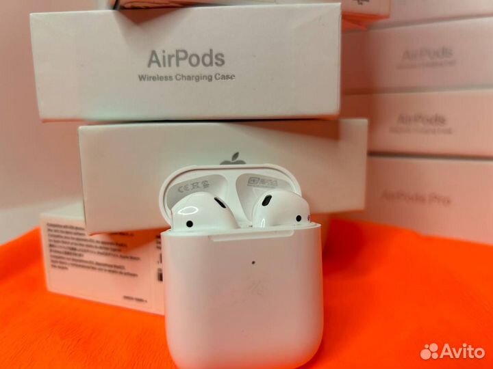 Airpods 2/3/pro 2 + чехол (чип Airoha 1562 a)
