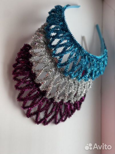 Ободок для волос ручной работы Корона, Диадема