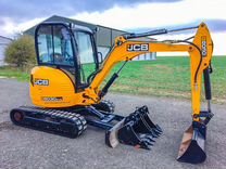 Миниэкскаватор Jcb с гидробуром