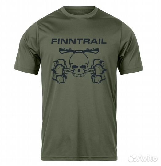 Футболка ATV skull 6707