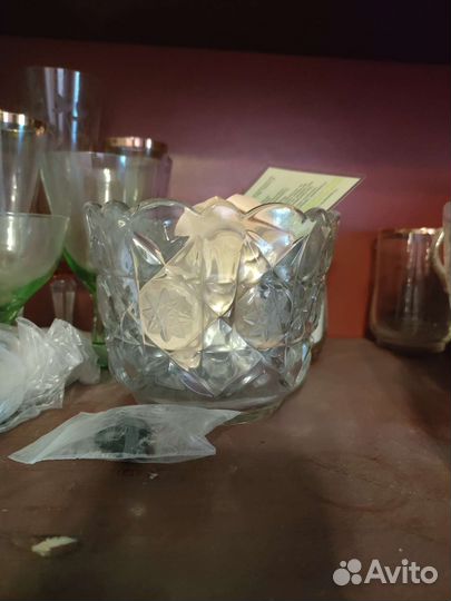 Вазы хрустальные СССР