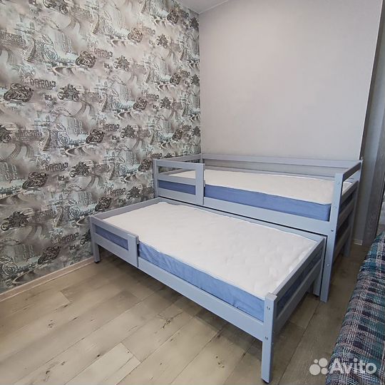 Детская кровать на 2 детей, все размеры. Модели на