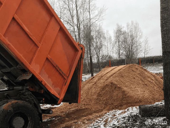 Песок сеянный в наличии с доставкой