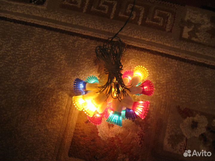 Продажа советских елочных гирлянд