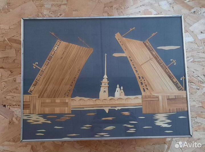 Панно соломка