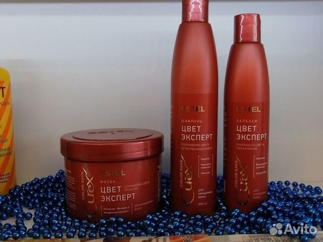 Маска, бальзам, шампунь Curex Estel