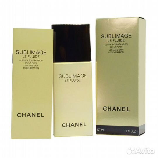 Флюид для регенерации кожи лица и шеи Chanel Subli