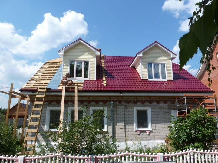 Строительство и ремонт крыш домов