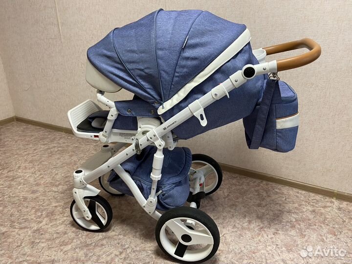 Коляска Adamex Monte Carbon 2 в 1, D33