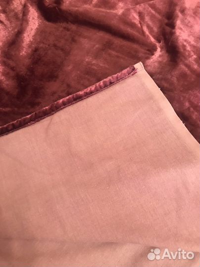 Покрывало и скатерть плюшевые СССР